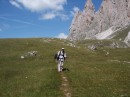 6th day walking from Rif. Seceda to Rif Puez
