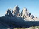 12th day near Rif. Locateli (2405m) the Tre Cime di Lavredo