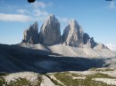 12th day near Rif. Locateli (2405m) the Tre Cime di Lavredo